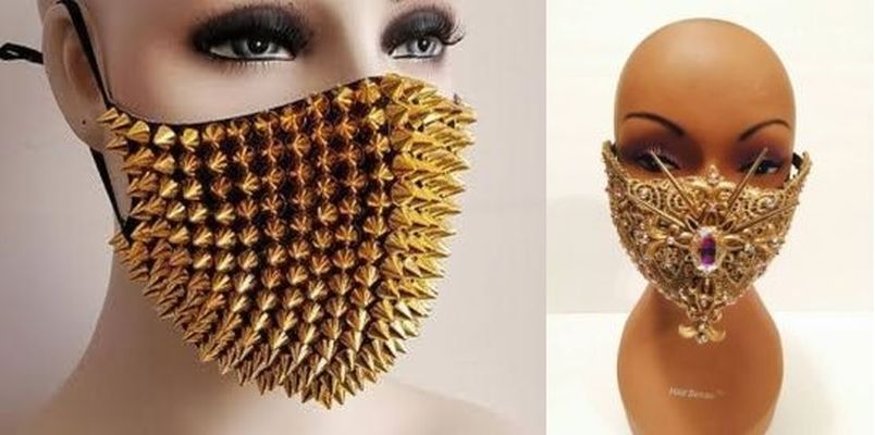 Fashion fraternity create designer masks amidst Corona pandemic