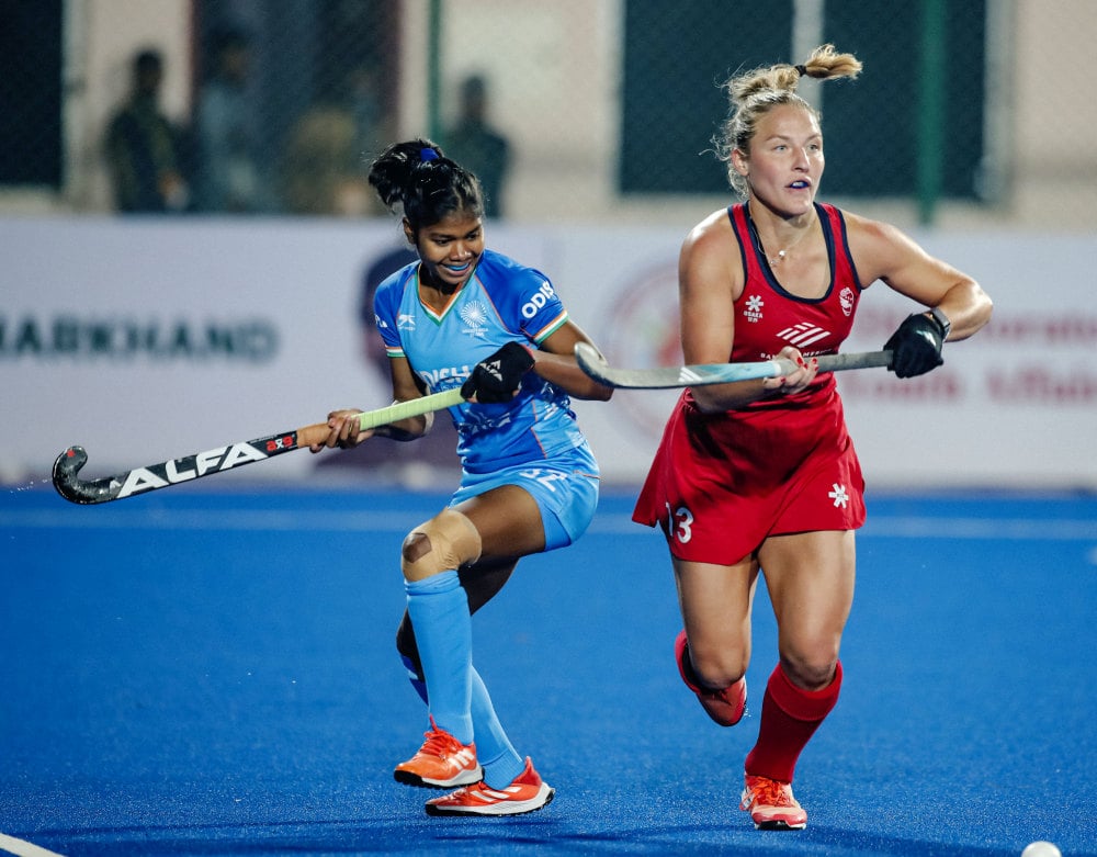 Midfielder Beauty Dungdung return to international hockey in style at  Olympic Qualifiers 