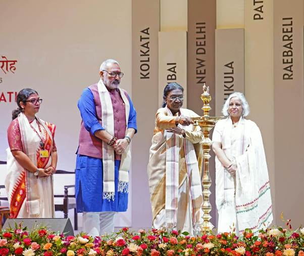 NIFT students should maintain a global outlook while remaining rooted in their culture: President Murmu NIFT students should maintain a global outlook while remaining rooted in their culture: President Murmu