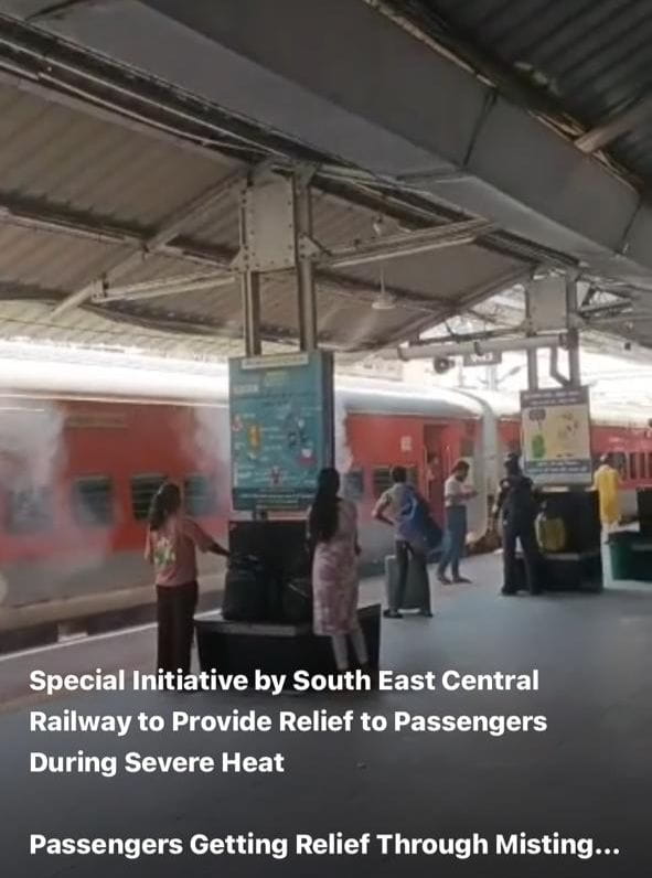 railways-summer-initiative-passengers-get-relief-through-misting-systems-at-major-stations