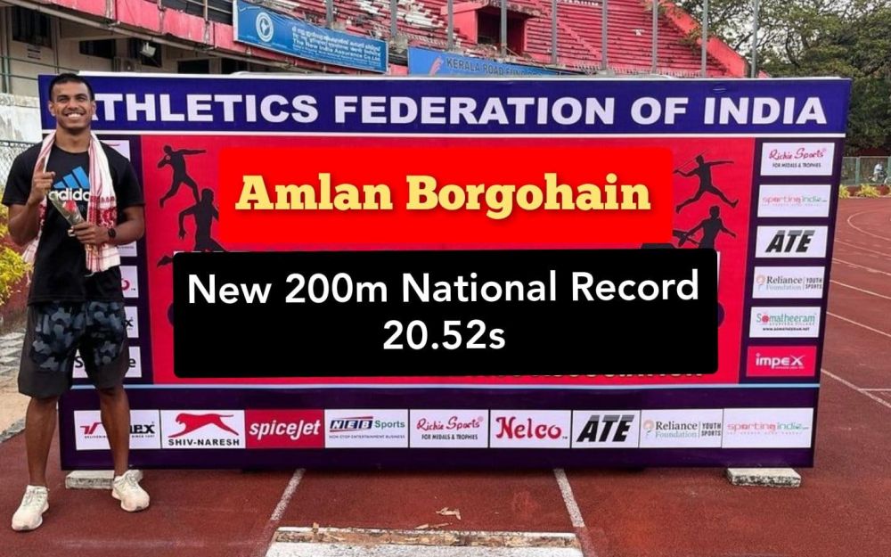 Amlan Borgohain sets National mark; Sable cracks 5000m meet record