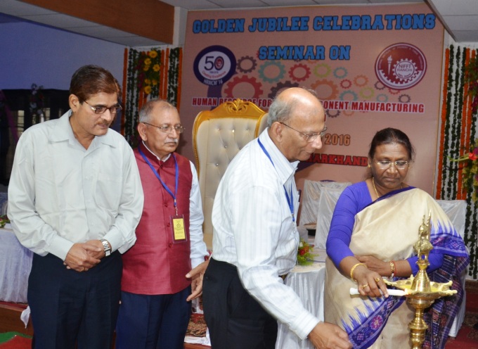 Jharkhand Governor lectures-â€˜Be problem Solversâ€™-at NIFFT