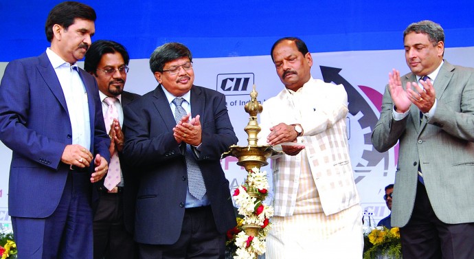 Jharkhand CM launches UNICEFâ€“CII Eastern Region CSR Hub Logo