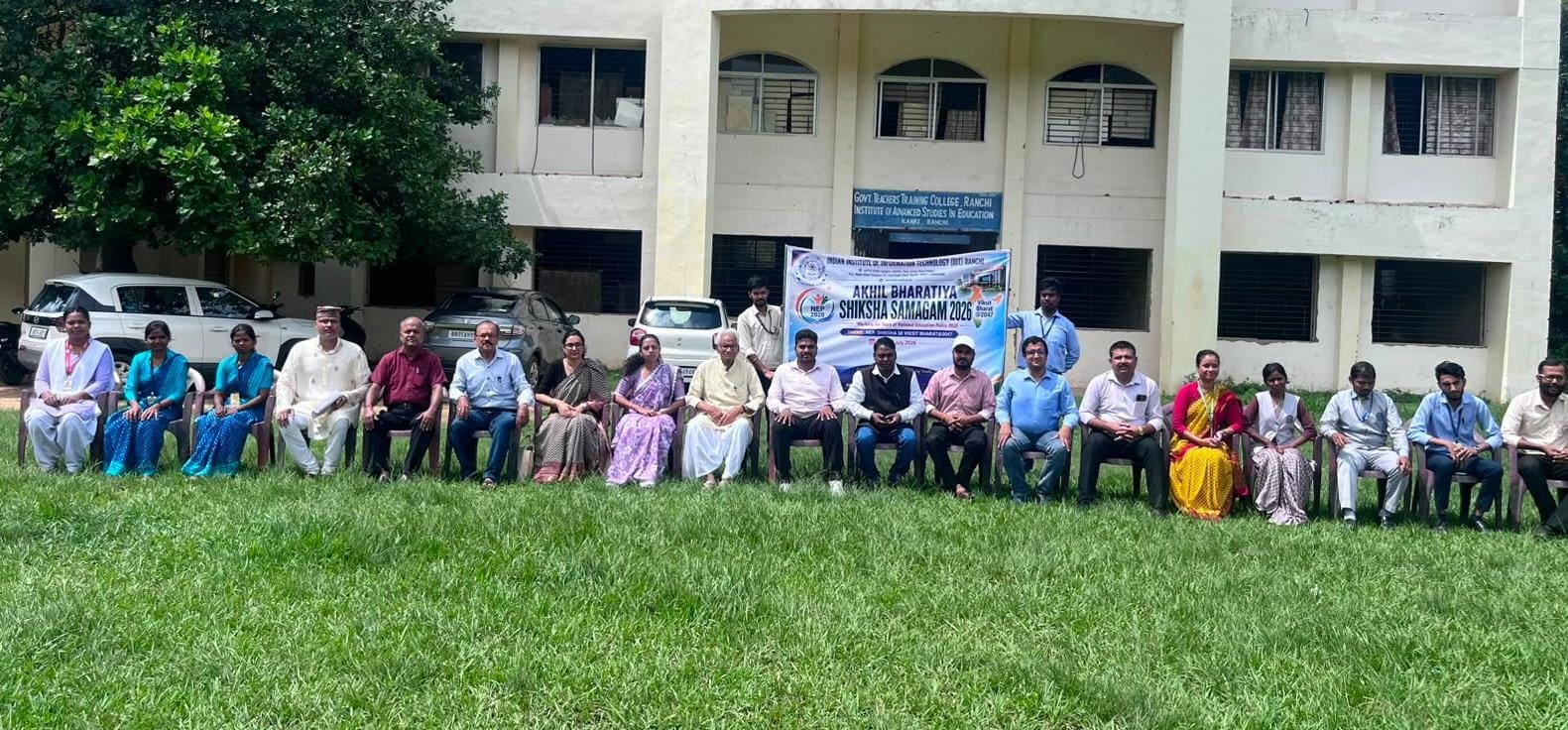 IIT Ranchi-IASE, Ranchi join hands to promote ‘NEP 2020 for Vikshit Bharat @2047