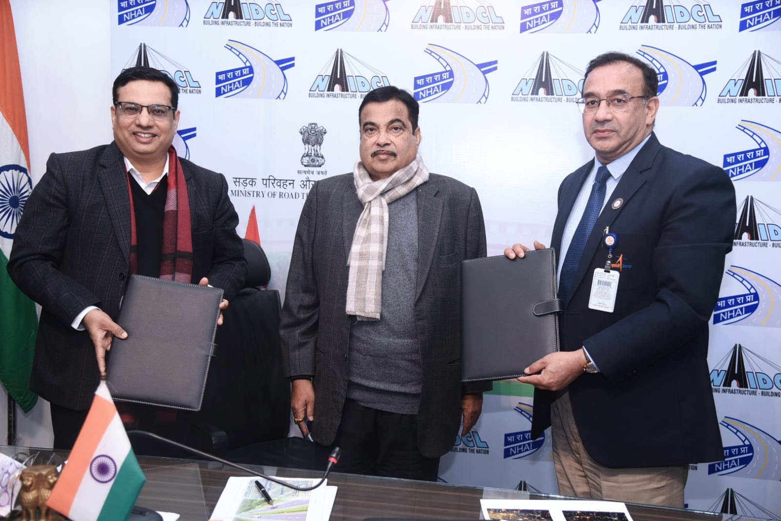NHAI signs MoU with NRSC for Development and Reporting of 'Green Cover Index' for NHAI