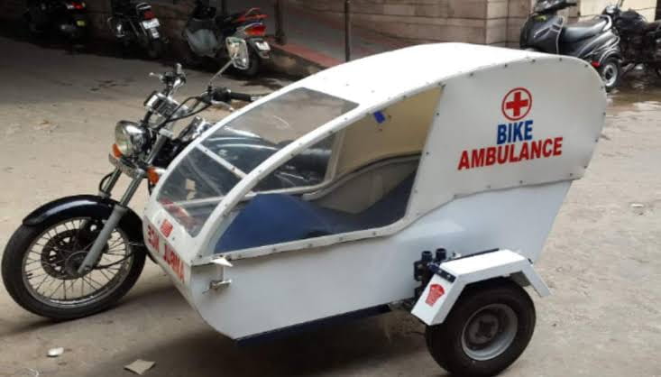 Centre issued draft notification about regulatory framework for use of two-wheeled road ambulance 
