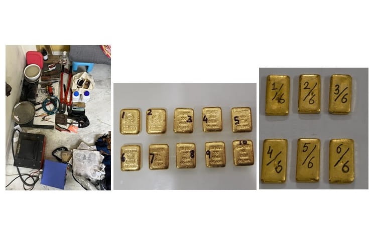 dri-busts-illicit-gold-facility-in-pan-india-operations-seizes-9-kg-smuggled-gold-42-kg-silver-and-forex-worth-rs-85-crore