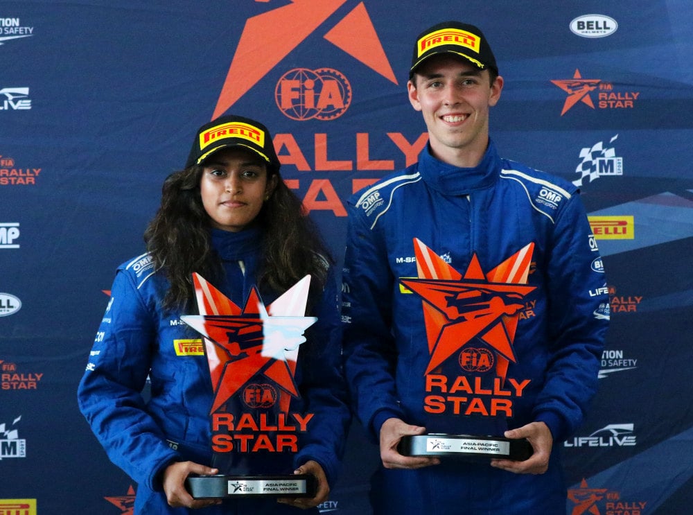 Pragati Gowda wins FIA Rally Star- Asia-Pacific Women’s Final, Australia Taylor Gill tops among men