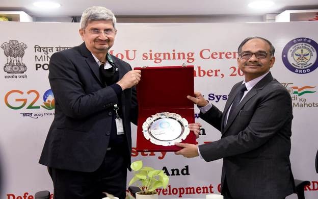MoP signs MoU with DRDO for Early Warning System for Vulnerable Hydro projects/power stations 