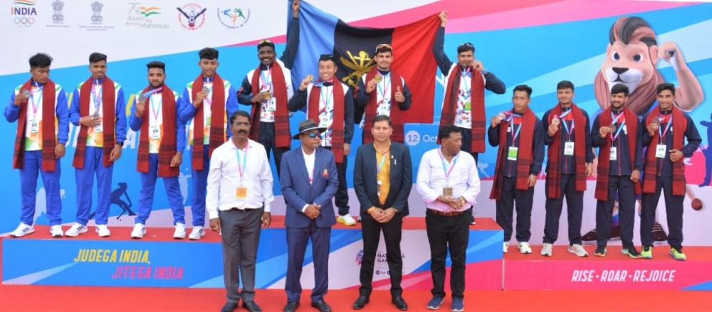 36th National Games:Services stay put at top of the medal table while Maharashtra surge ahead of Haryana  