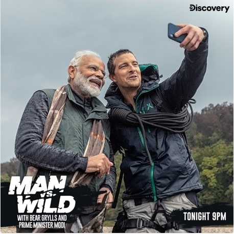 Watch tonight PM Modi on 'Man vs Wild'
