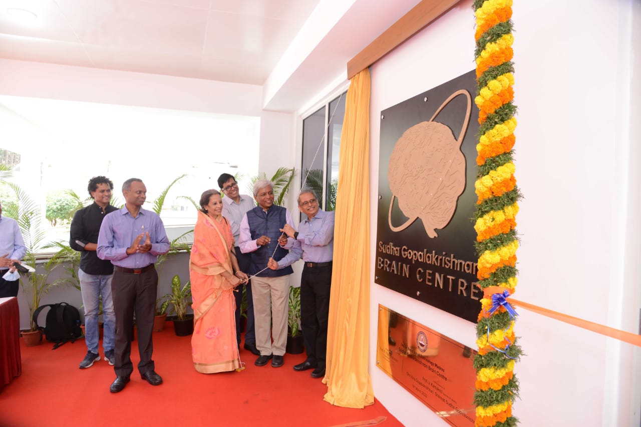  IIT Madras Launches Sudha Gopalakrishnan Brain Centre