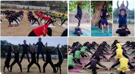 Tribal students in Jharkhand get ready to celebrate International Yoga Day 2022