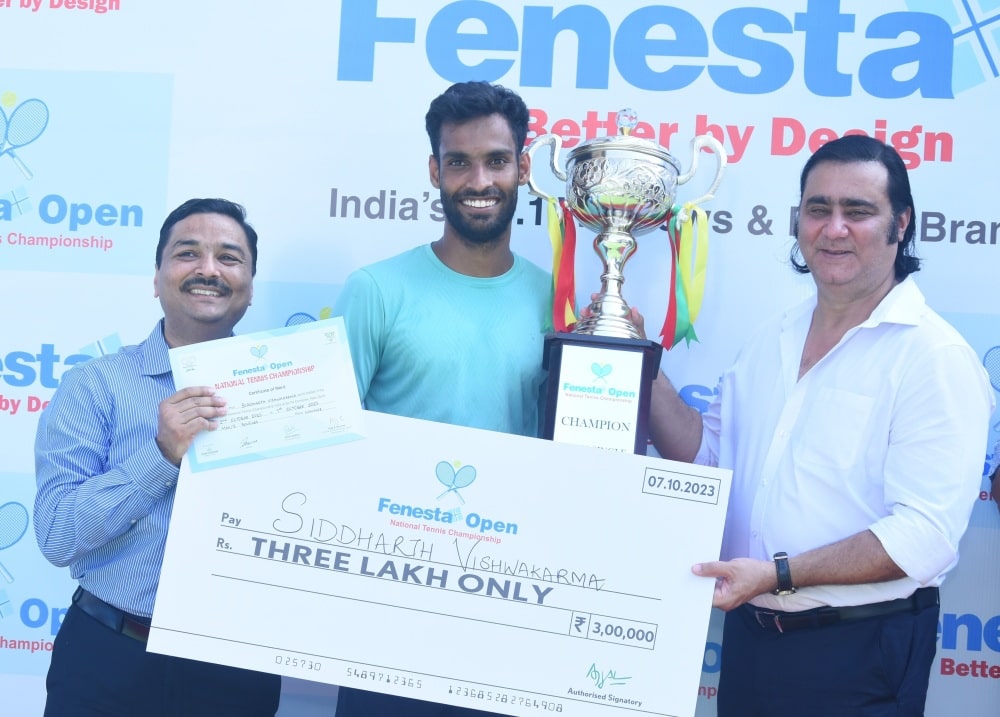 National Tennis: Siddharth, Rashmikaa crowned champions 