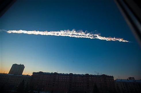 Meteorite burns up over Russia