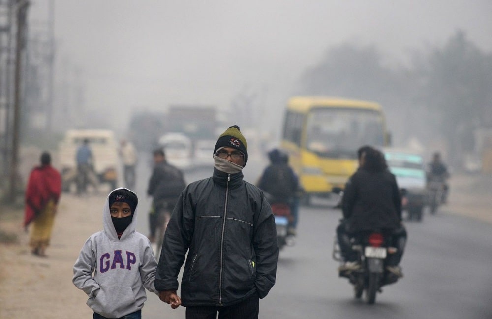 People from Odisha wearing sweaters and hoodies as cold wave conditions prevail there 