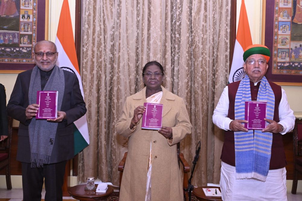 Constitution of India Released In Tribal Santhali Language Spoken in Jharkhand, Odisha, West Bengal and Bihar 