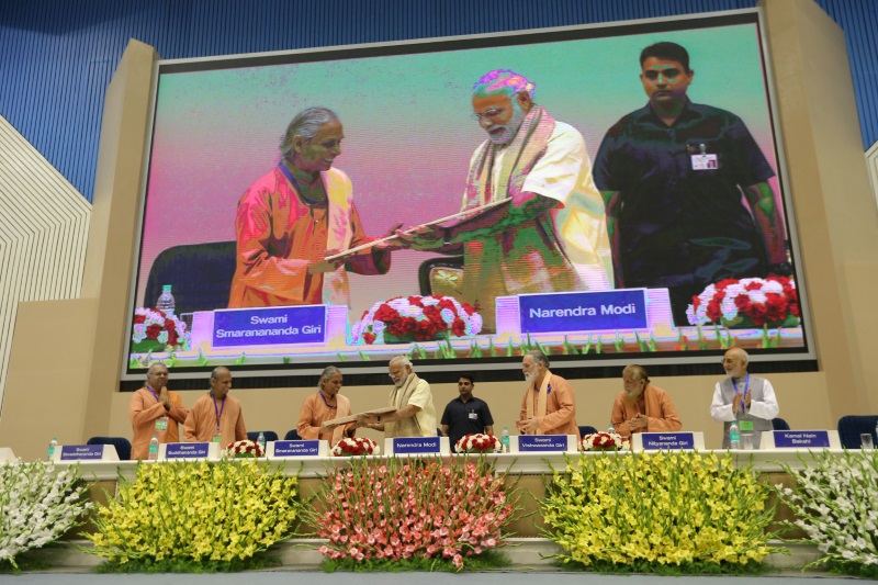 YSS completes 100 years;PM Narendra Modi releases a postage stamp