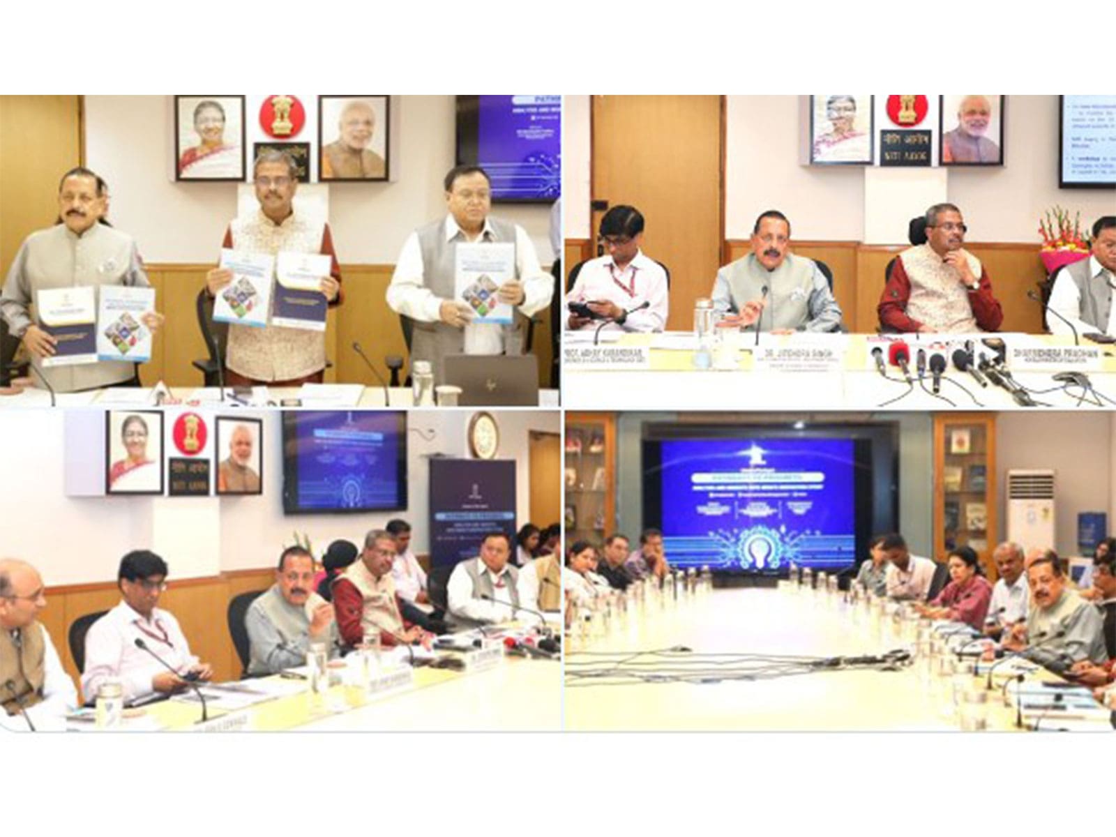 NITI Aayog unveiled its report on India’s achievements, challenges, and opportunities