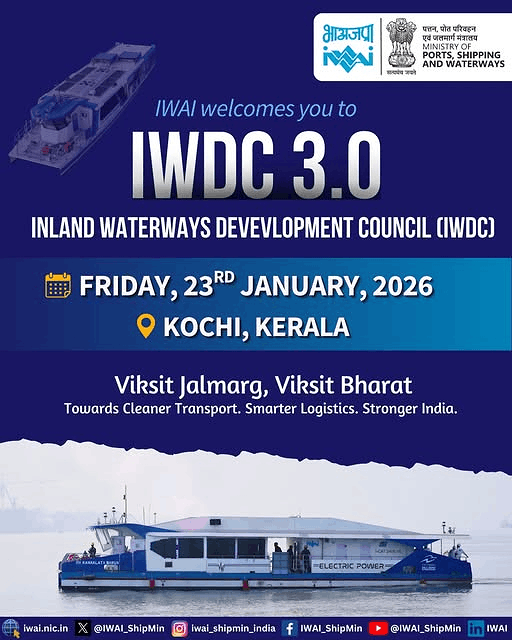 Breaking News- IWDC meet may push forward Centre-State collaboration for Inland Water Transport project