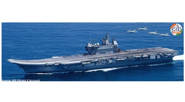 Exclusive:INS Vikrant Shows India’s Naval Power