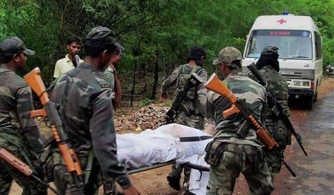 Six Maoists shot dead in â€˜gun battleâ€™ in Jharkhand