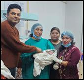 ‘Ganga’ & ‘Kumbh’- take birth in hospital operational before the festival of Maha Kumbh starts in Prayagraj 