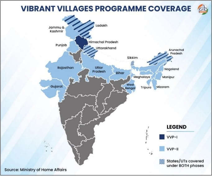 Exclusive: Centre sanctioned 1,248 projects with an outlay of Rs. 3,020.32crore for development of border villages 