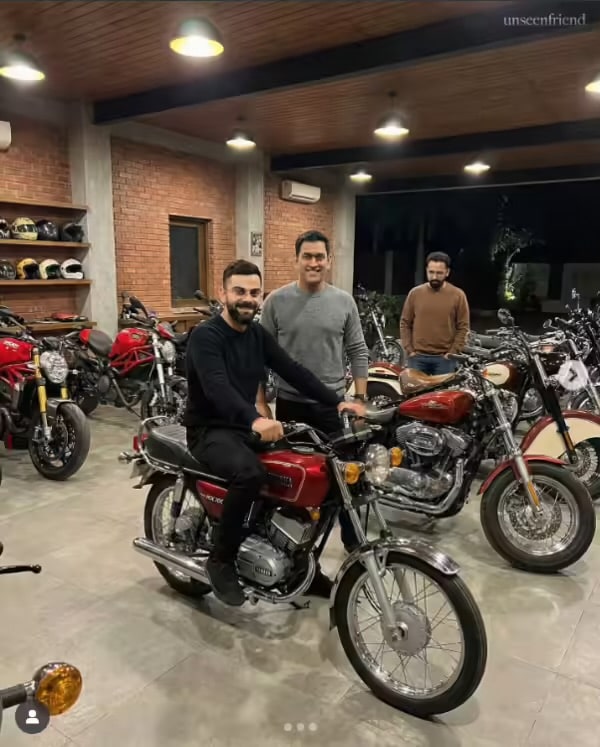 KL Rahul to start First ODI while Virat Kohli sits, smiling on Dhoni’s Yamaha RX 100