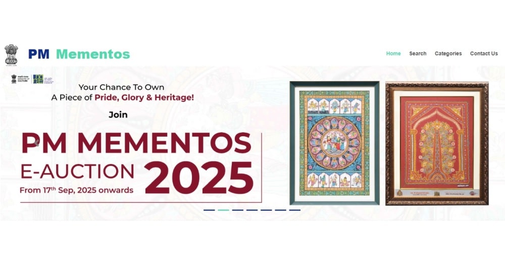Jharkhand, Odisha & Chhattisgarh Shine at PM Mementos e-Auction 2025