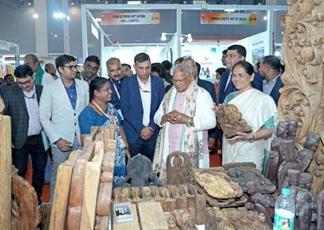 MSME Pavilion 2025 at Bharat Mandapam: Most stalls Lightened by women entrepreneurs