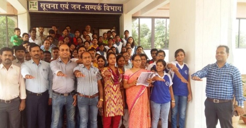 Personnel vow to keep IPRD office clean at Suchna Bhawan