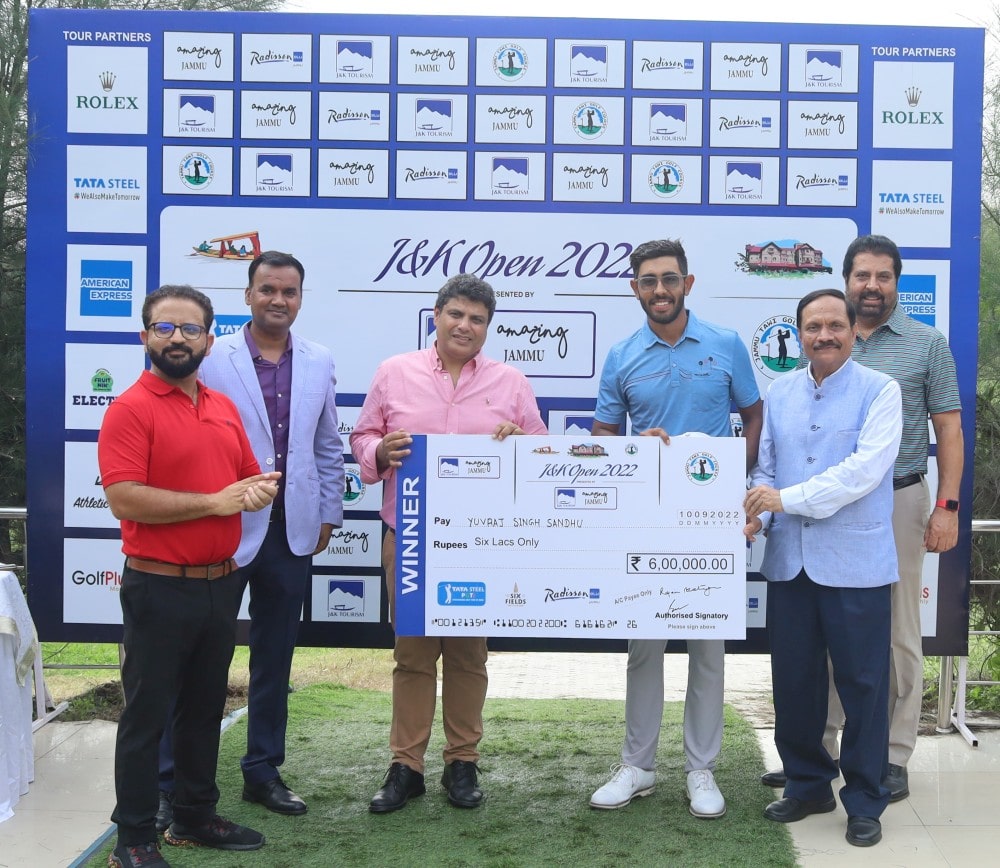 Golf: Yuvraj Sandhu wins J&K Open 