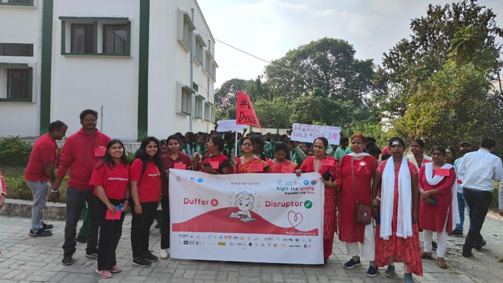 Good Initiative: 'Walk for for Dyslexia' organised to promote awareness invisible disability in Jharkhand 