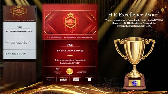TCIL Gets HR Excellence Award at The Fortune Leadership Awards 2025