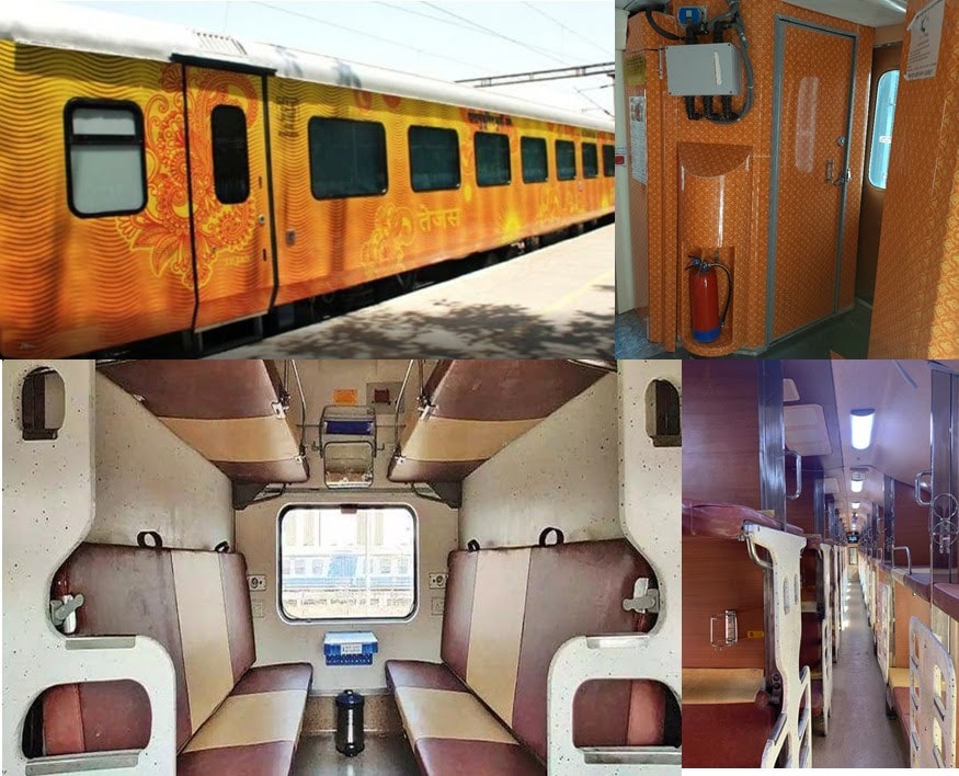 Western Railway starts to run Rajdhani Express with New Upgraded Tejas Rakes 