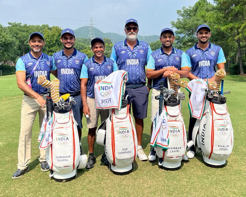 Asian Games Golf: Aditi tied second, Lahiri tied ninth, Teams at fifth place after round one