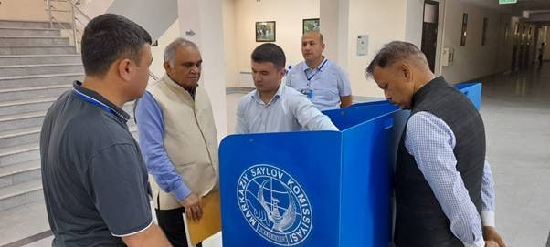 Three-member ECI teams headed towards Uzbekistan to observe its Presidential polls 