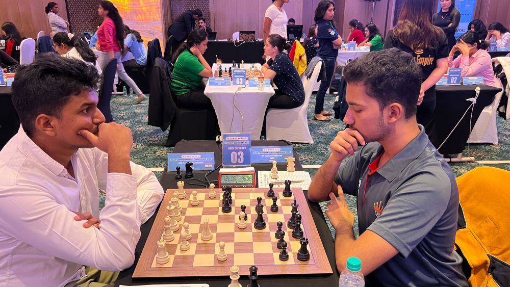 Chess: Harsha beats Koustav to emerge sole leader 