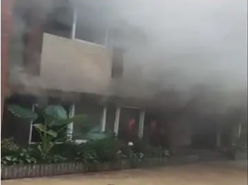 Fire erupts inside Circuit House in Ranchi, one injured 