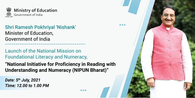 Union Education Minister launched NIPUN Bharat 