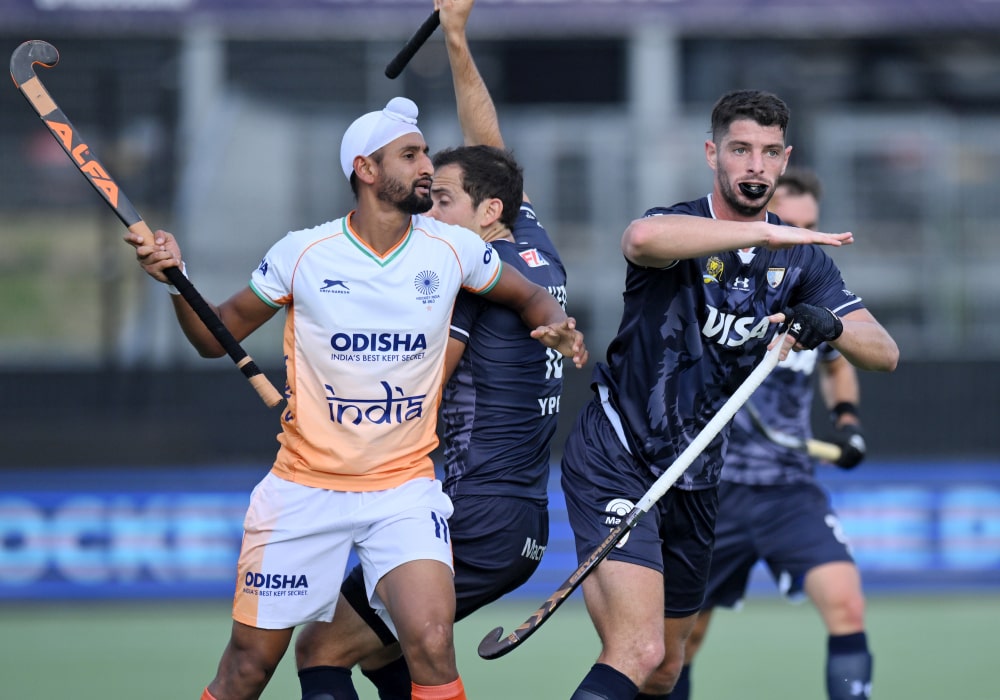 FIH Pro League: After beating Argentina 3-0, India regains top spot in the points table