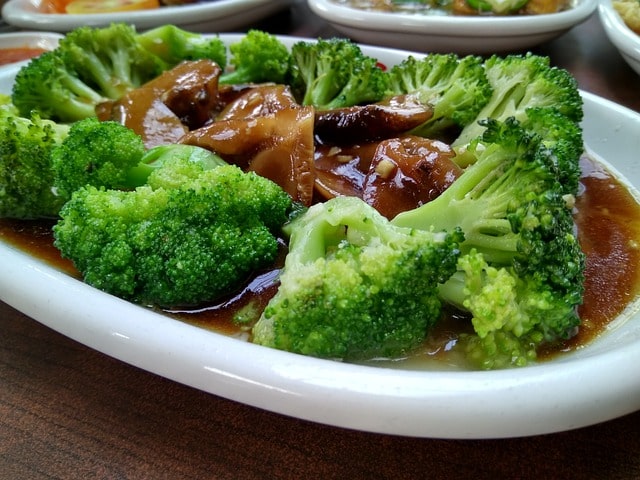 Broccoli is part of a normal healthy diet, protects the lining of small intestines