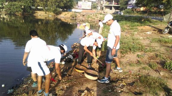Pond 'beautification' project in totter, Chhath devotees to suffer