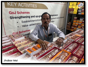 IITF 2025: Jharkhand pavilion displays tribal tech crafted Lac Bangles at Bharat Mandapam