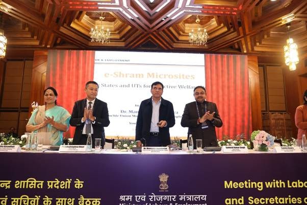 Centre Launched State-Specific Microsites under e-Shram Initiative 