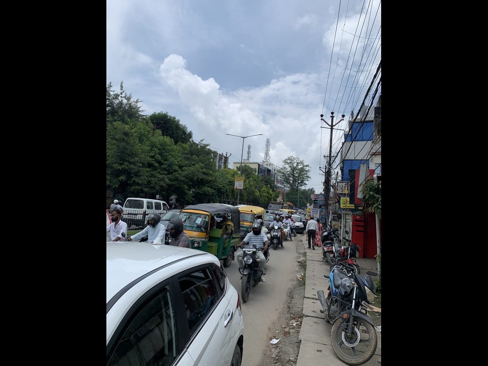 Students protest spreads in Jharkhand:Traffic jam on Ranchi roads paralyses normal life Students protest spreads in Jharkhand:Traffic jam on Ranchi roads paralyses normal life