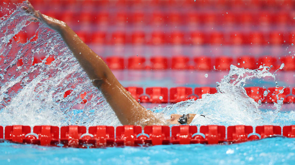 Aryan Nehra and Lineysha AK emerge best swimmers at the Senior National Championship