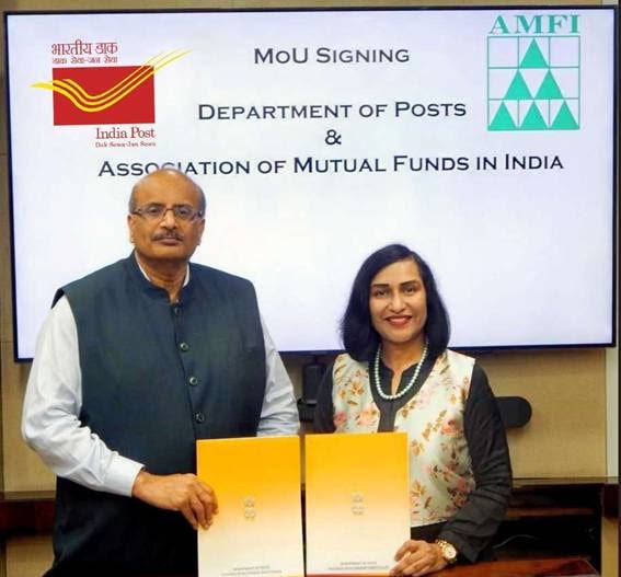 deptof-posts-association-of-mutual-funds-in-india-inked-mou-to-streamline-kyc-for-mutual-fund-investors
