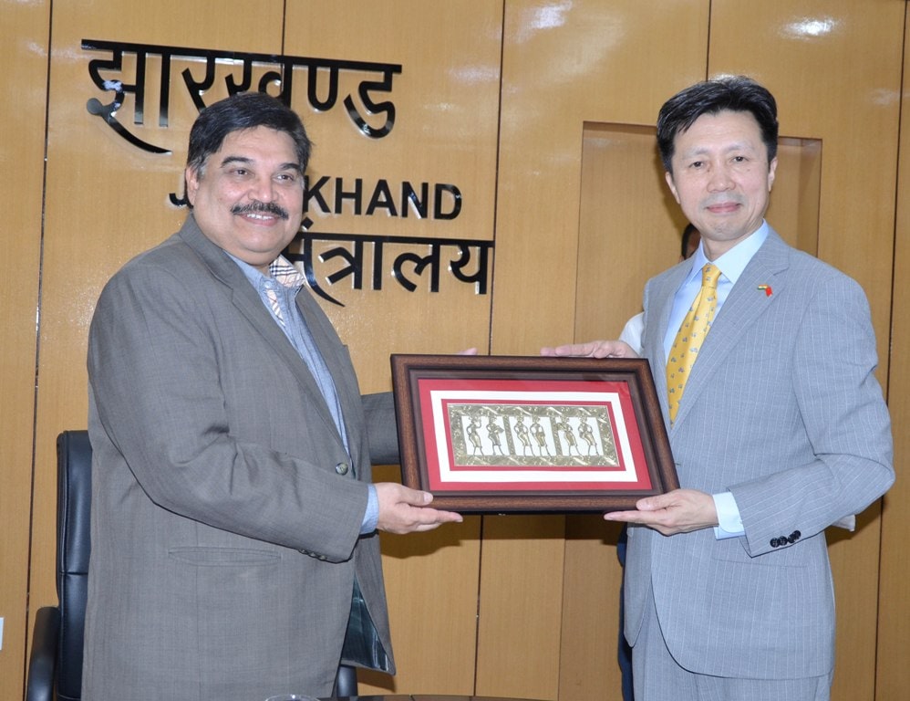 Chinese delegation meets CS, express interest to cooperate in the development of Jharkhand